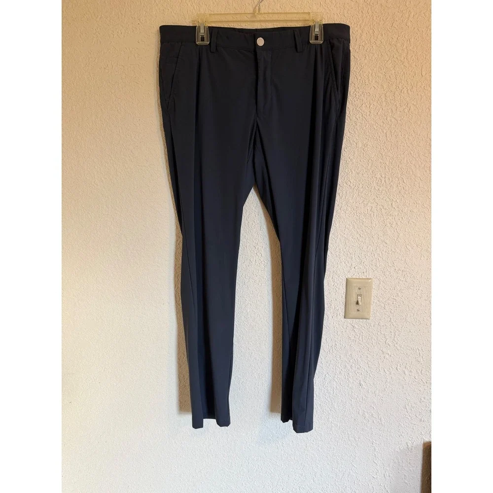 Ballin Innovation Comfort Performance Pants Mens 36 Modern Fit Dark Grey Golf